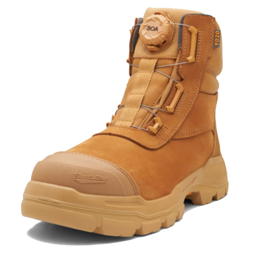 Blundstone Rotoflex BOA 9020 High Steel Cap Boots Wheat