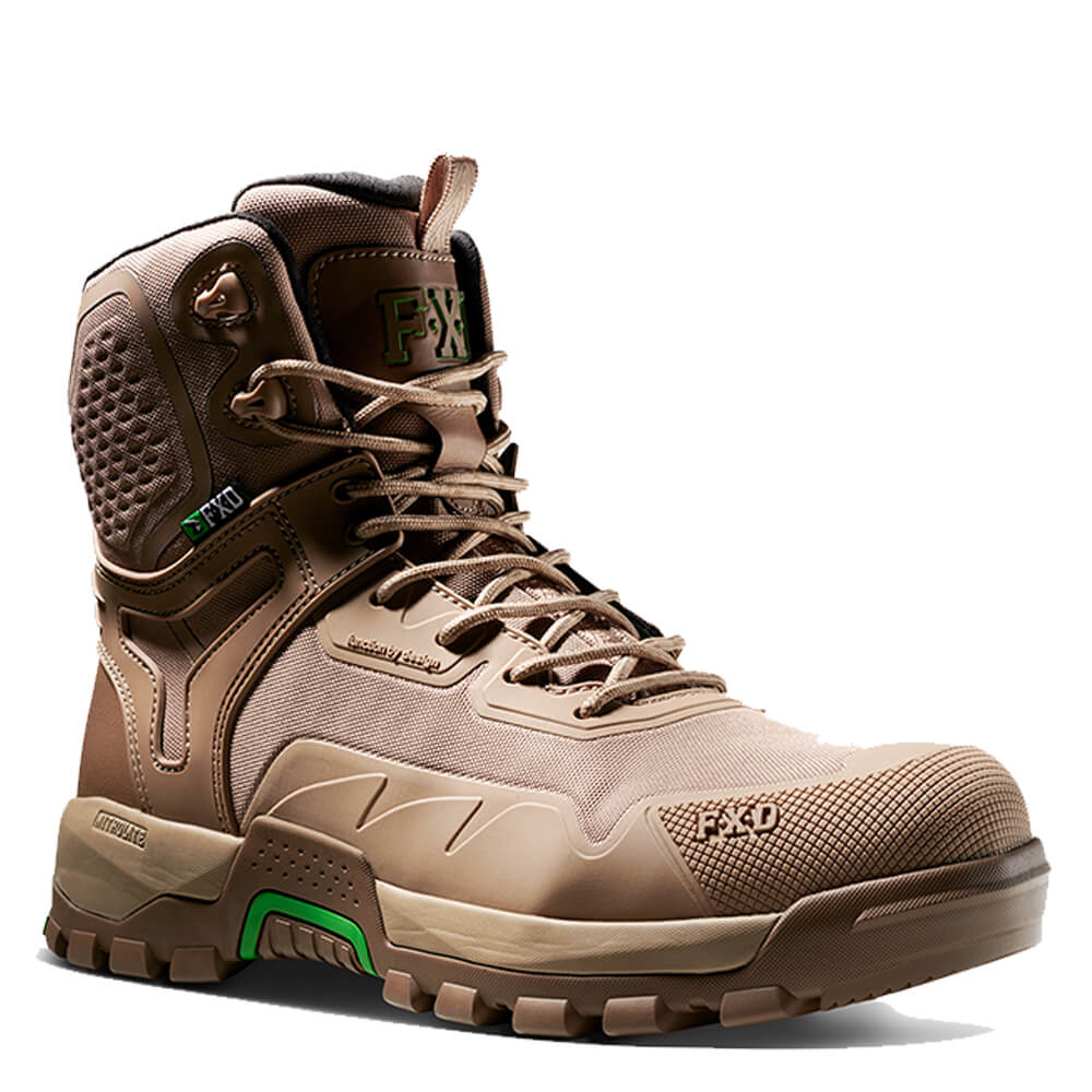 FXD WB5 6" DURA900? NITROLITE? Synthetic Work Boots Stone