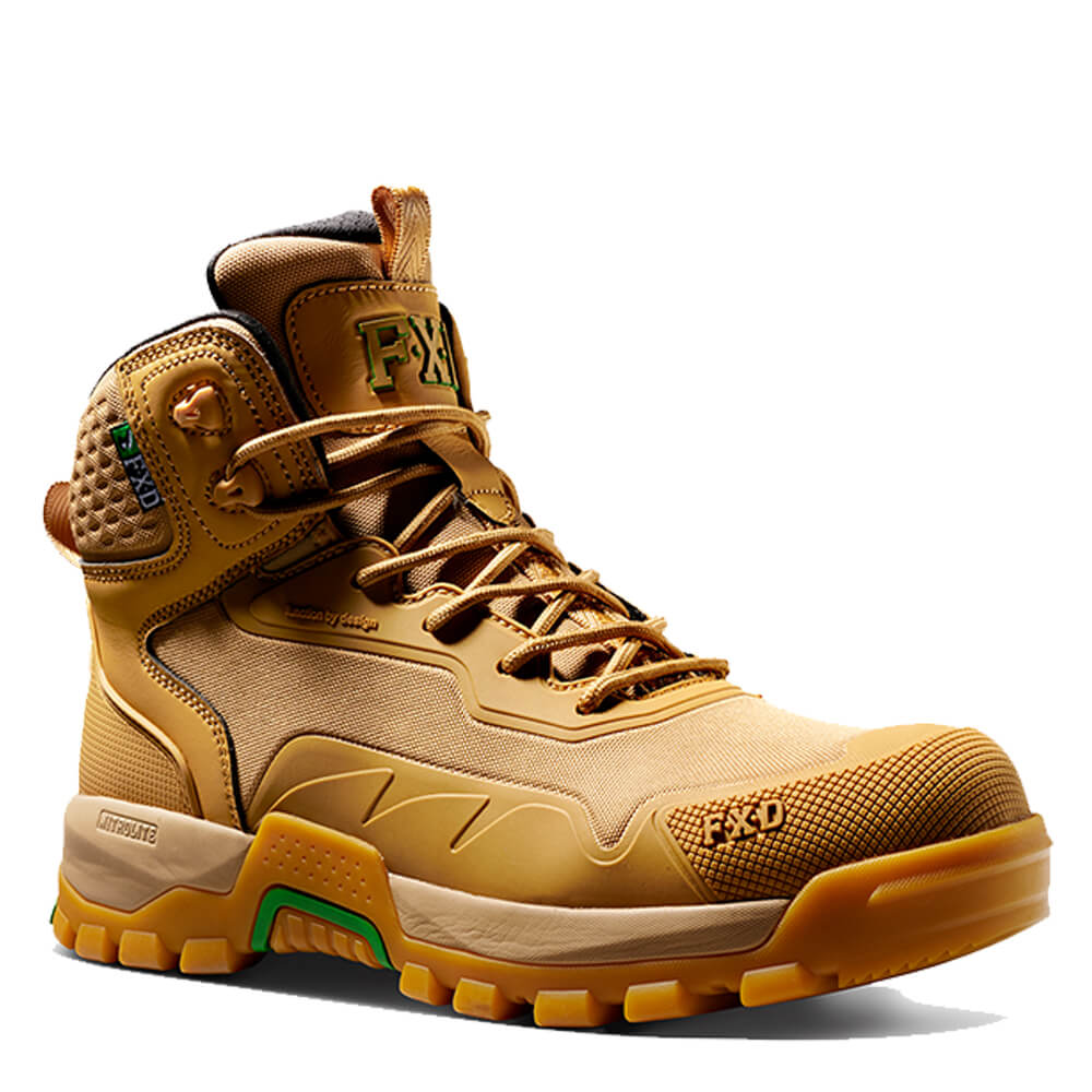 FXD WB6 4.5" Work Boots Wheat