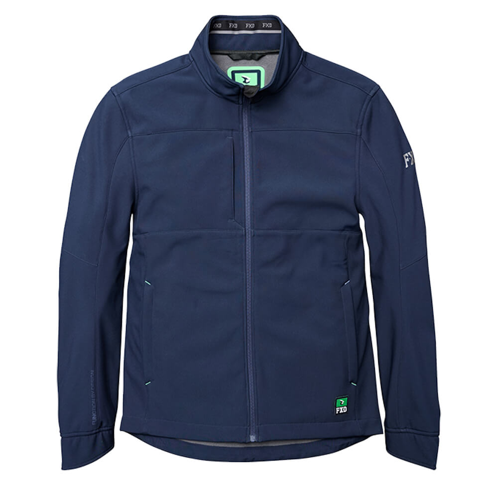 FXD WO3 Softshell Jacket Navy Front