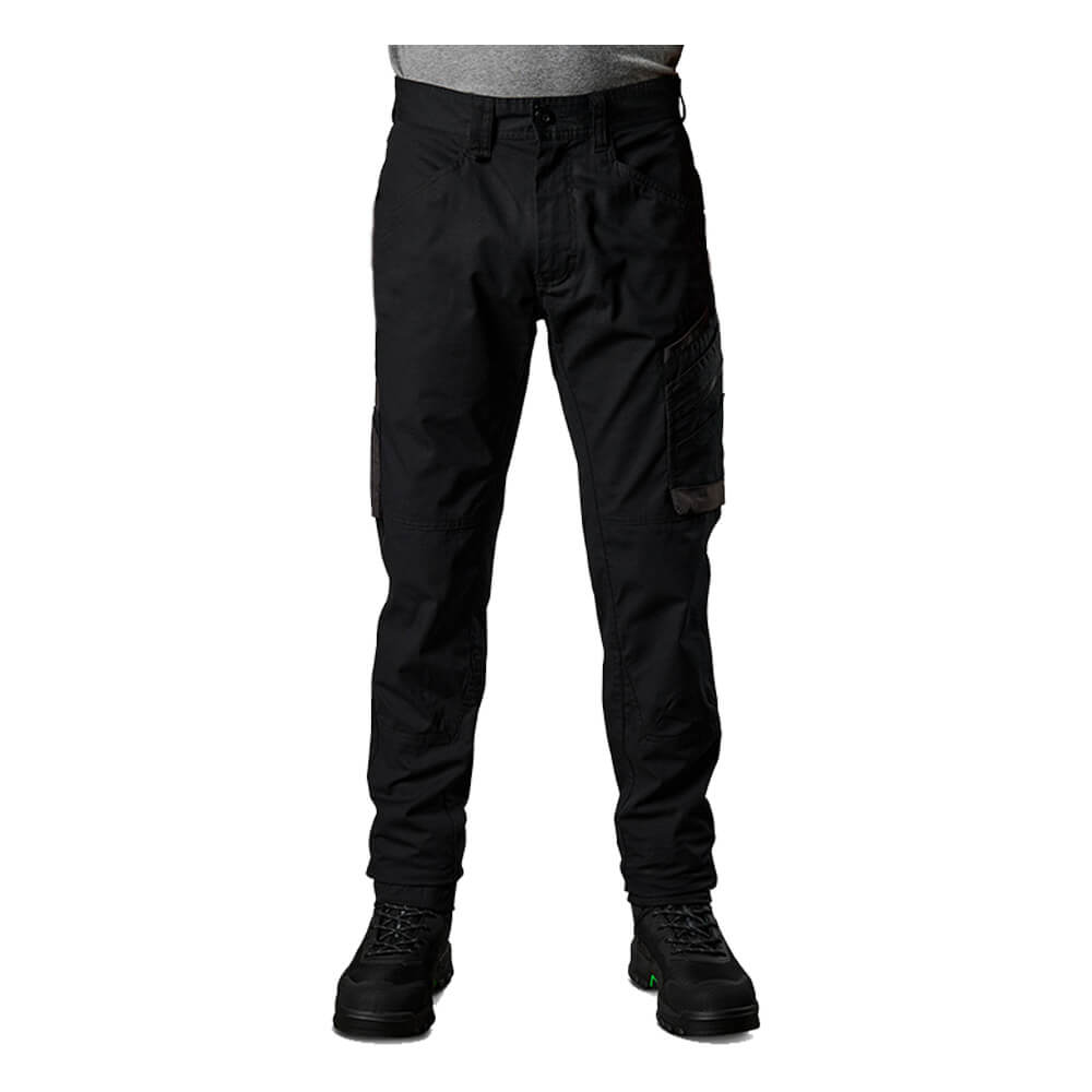 FXD WP11 Cuffed Work Pants Black Front