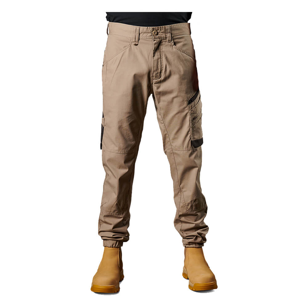FXD WP11 Cuffed Work Pants Khaki Front