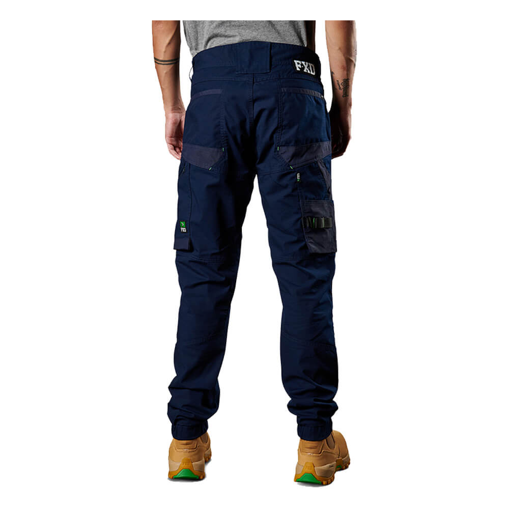 FXD WP11 Cuffed Work Pants Navy Back