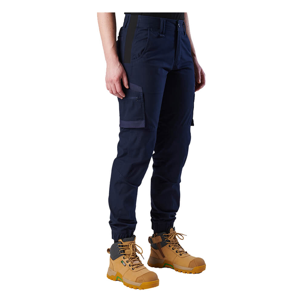 FXD WP8W Womens Ripstop Cuffed Pants Navy RHS