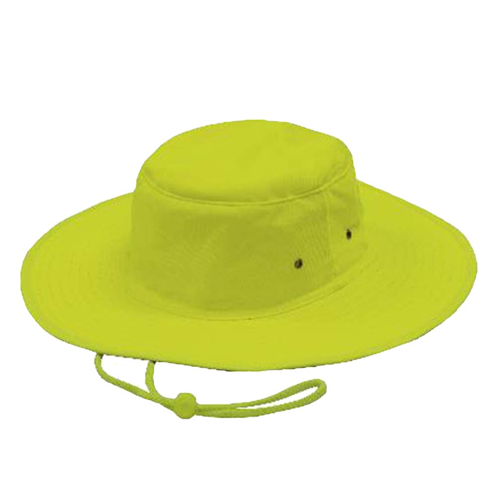 Headwear 3024 Luminescent Safety Hat With Toggle Yellow