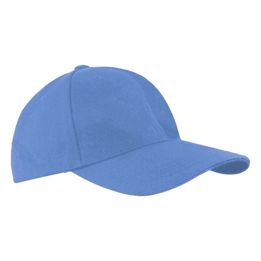 Headwear 4199 6 Panel Heavy Brushed Cotton Cap Sky