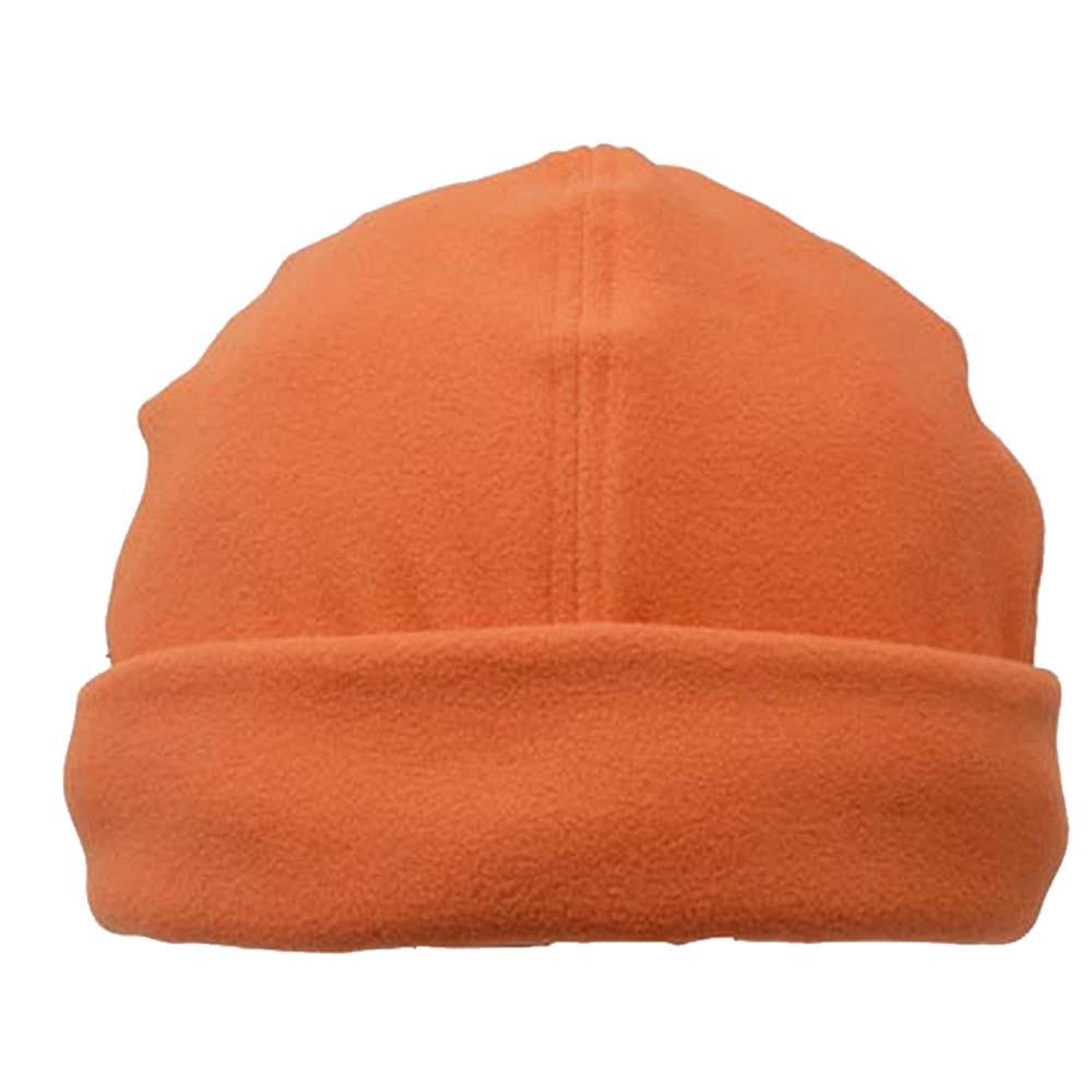 Headwear 4235 Micro Fleece Beanie Orange