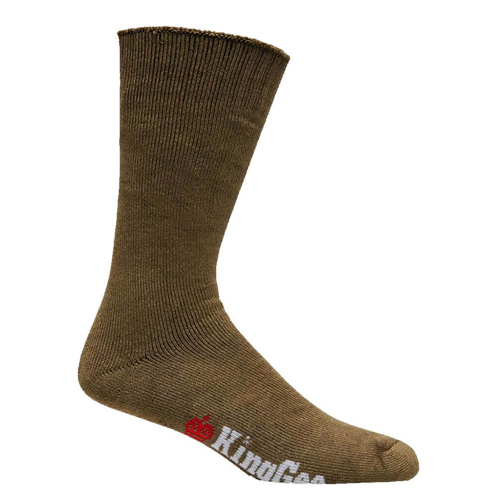 King Gee K09271 3 Pack Bamboo Socks Mixed Colours Khaki