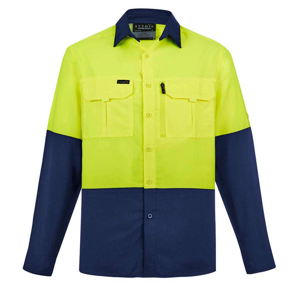 Syzmik ZW468 Yellow_Navy Front