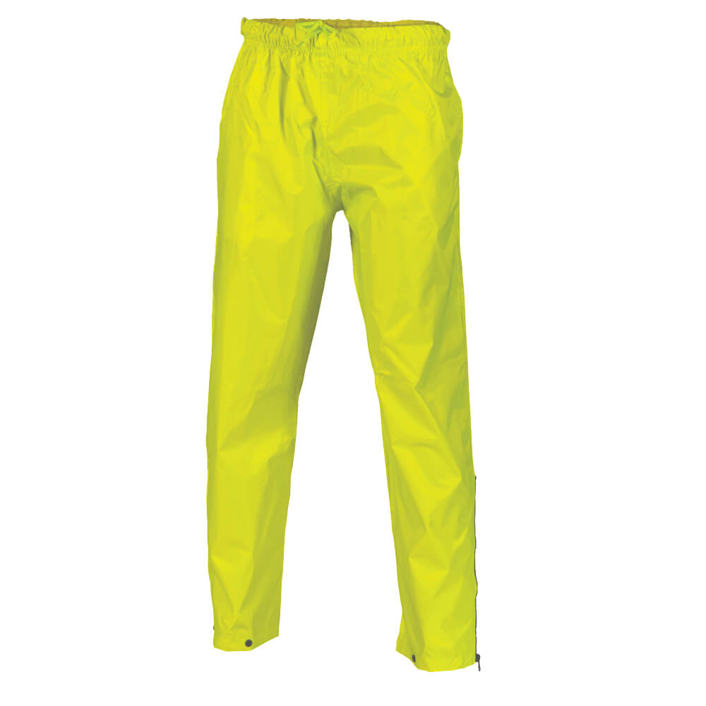 DNC 3707 Classic PVC coated Rain Pants Yellow