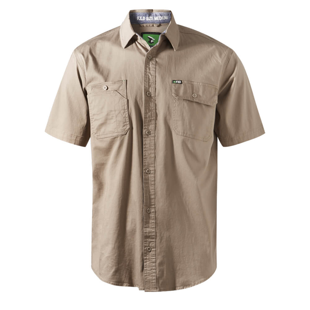 FXD Workwear SSH1 Khaki Front