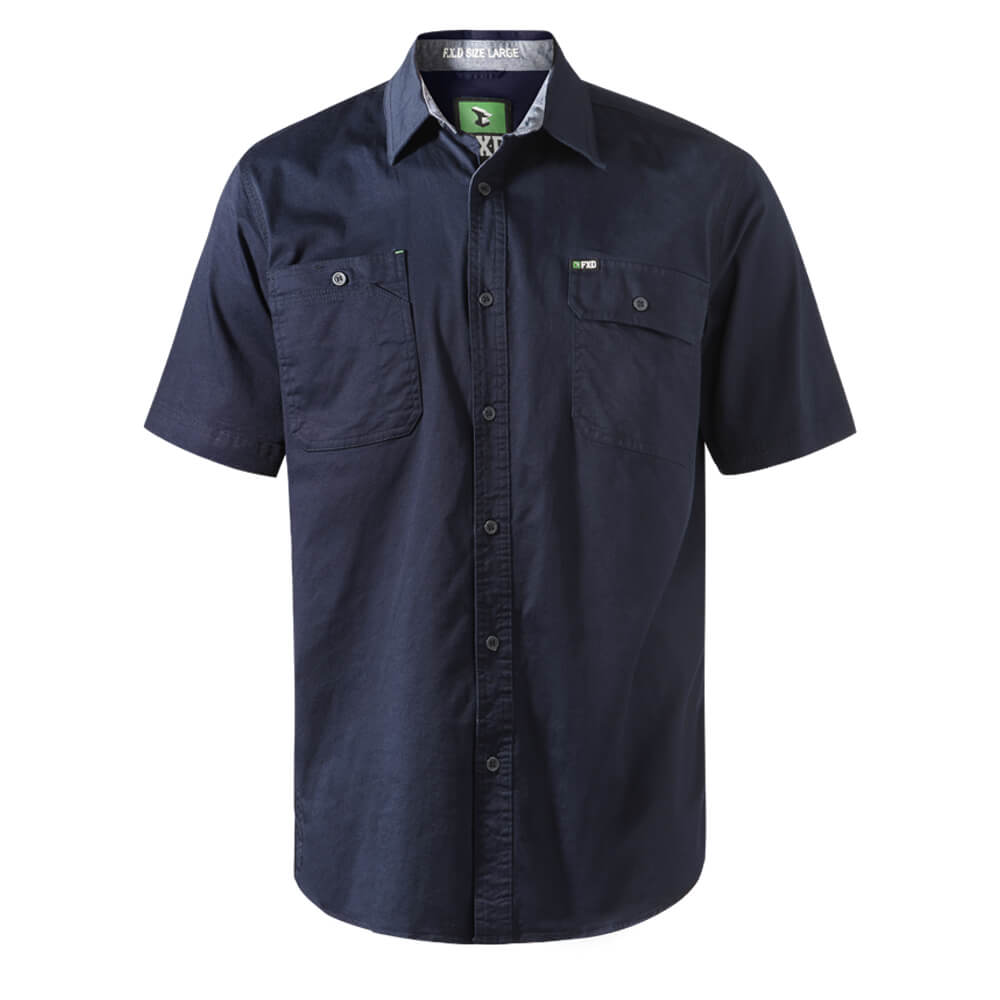 FXD Workwear SSH1 Navy Front